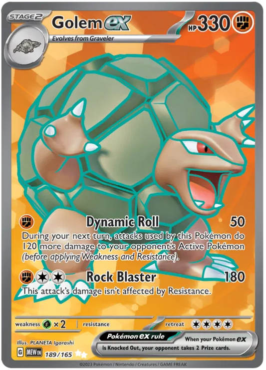Golem ex 189/165 Scarlet & Violet 151