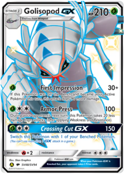 Golisopod GX SV48/SV94 Hidden Fates