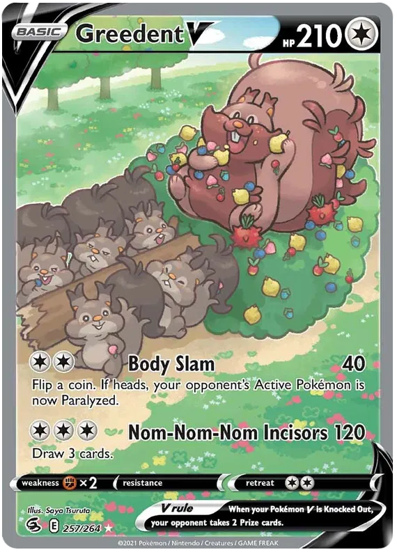 Greedent V 257/264 Fusion Strike