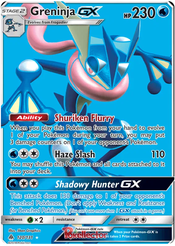 Greninja GX 120/131 Forbidden Light