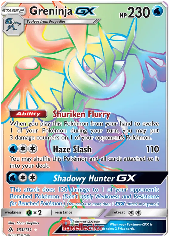 Greninja GX 133/131 Forbidden Light