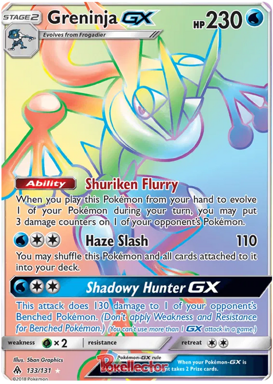 Greninja GX 133/131 Forbidden Light