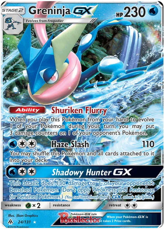 Greninja GX 24/131 Forbidden Light