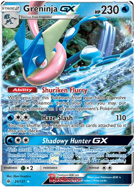 Greninja GX 24/131 Forbidden Light