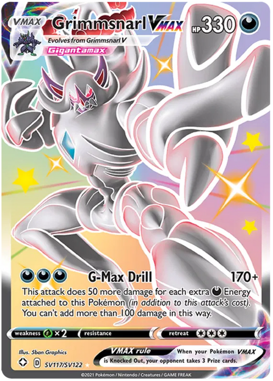 Grimmsnarl VMAX SV117/SV122 Shining Fates