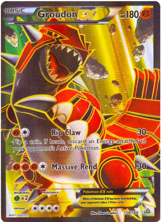 Groudon EX 150/160 Primal Clash