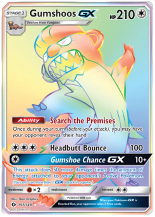 Gumshoos GX 157/149 Sun & Moon