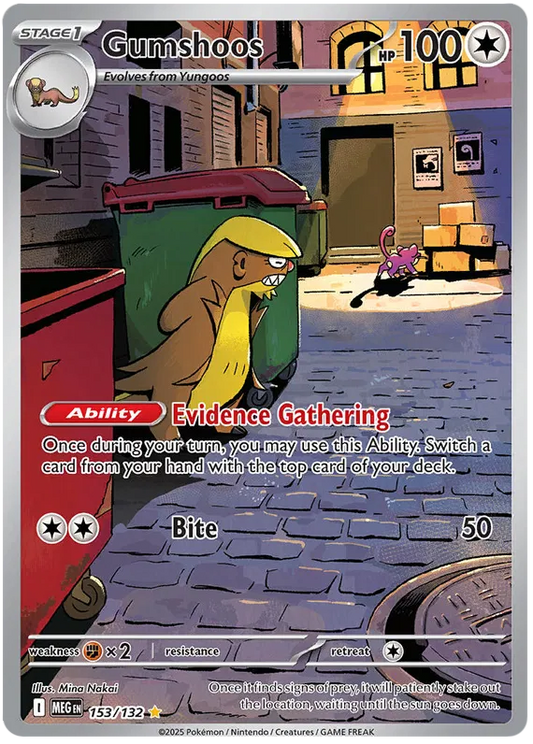 Gumshoos 153/132 Mega Evolution