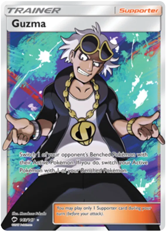 Guzma 143/147 Burning Shadows