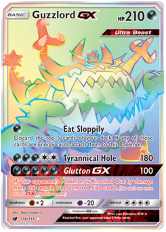 Guzzlord GX 116/111 Crimson Invasion