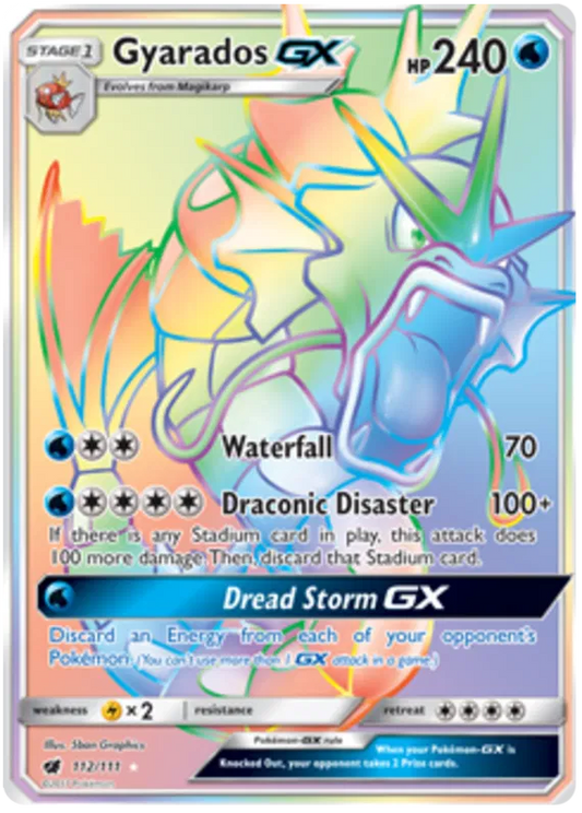 Gyarados GX 112/111 Crimson Invasion