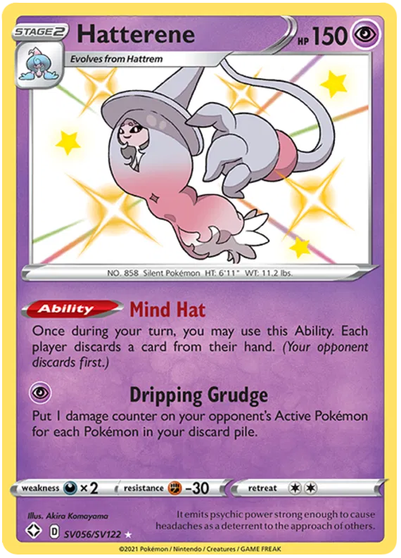 Hatterene SV056/SV122 Shining Fates