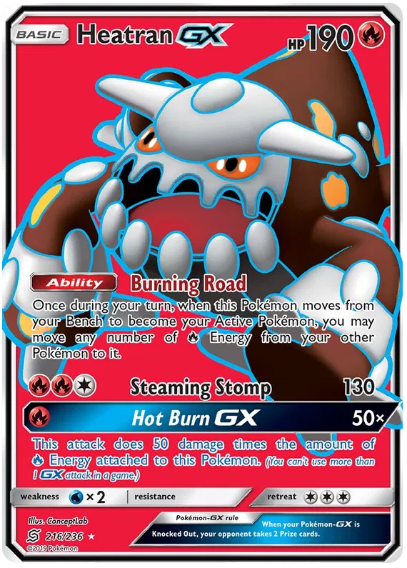 Heatran GX 216/236 Unified Minds