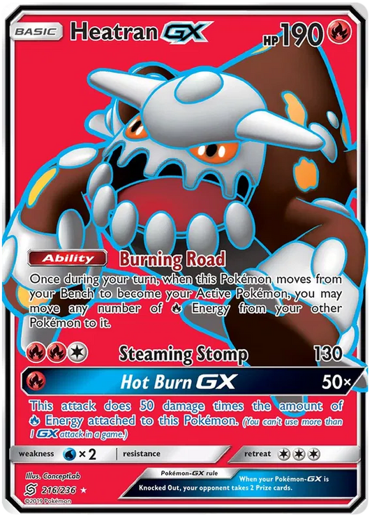 Heatran GX 216/236 Unified Minds