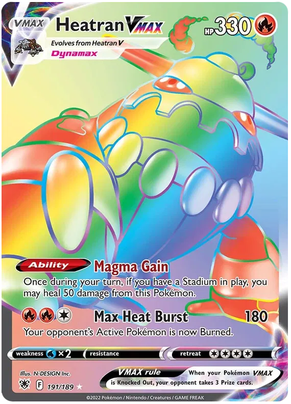 Heatran VMAX 191/189 Astral Radiance
