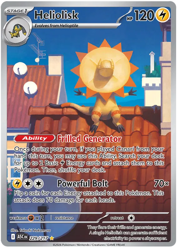 Heliolisk 229/217 Ascended Heroes