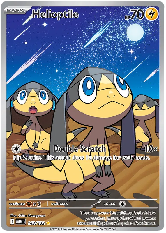 Helioptile 143/132 Mega Evolution
