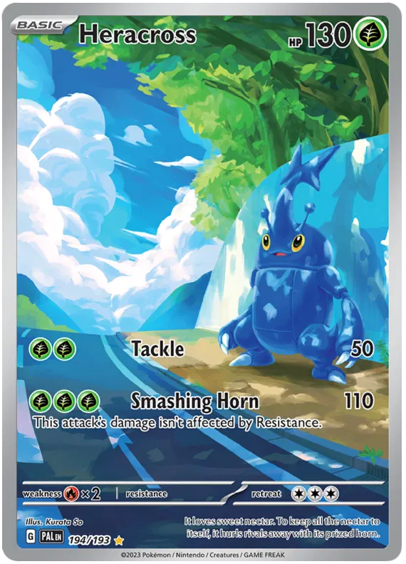 Heracross 194/193 Paldea Evolved
