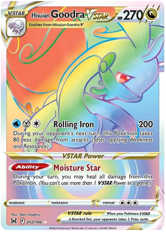 Hisuian Goodra VSTAR 202/196 Lost Origin