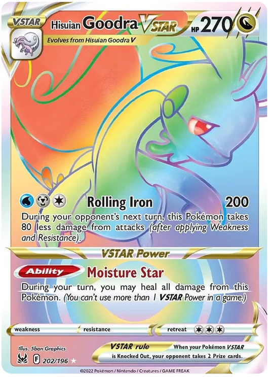 Hisuian Goodra VSTAR 202/196 Lost Origin