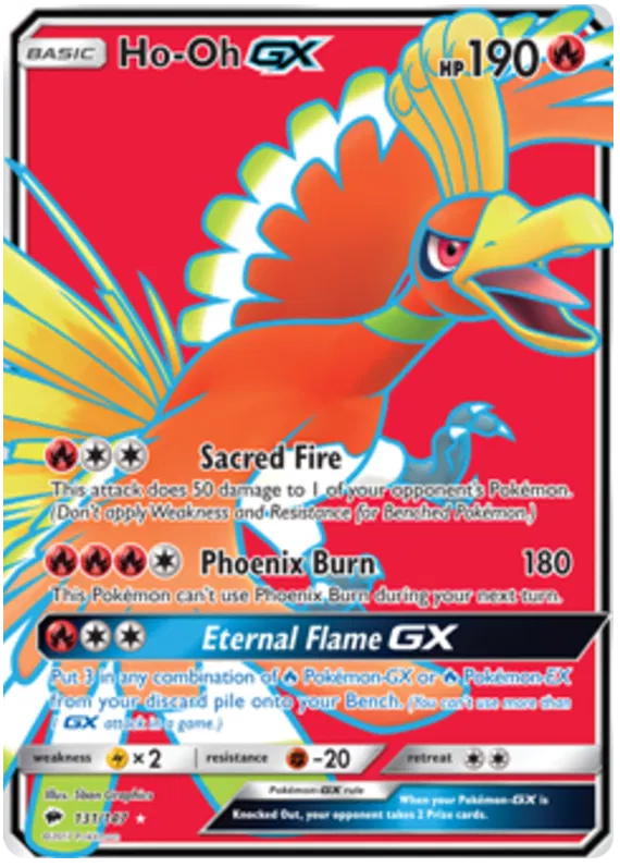 Ho-Oh GX 131/147 Burning Shadows