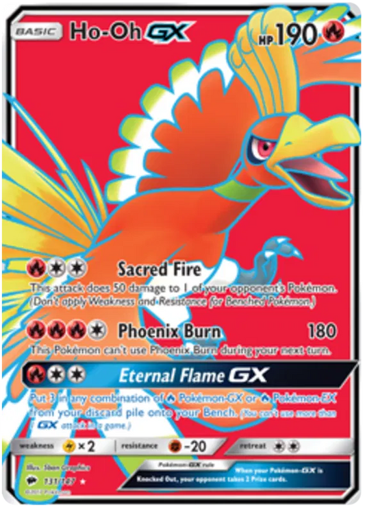 Ho-Oh GX 131/147 Burning Shadows