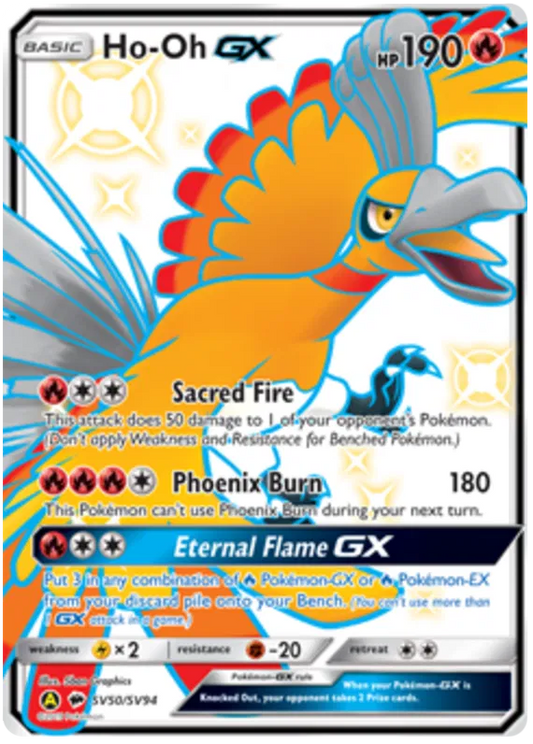 Ho-Oh GX SV50/SV94 Hidden Fates