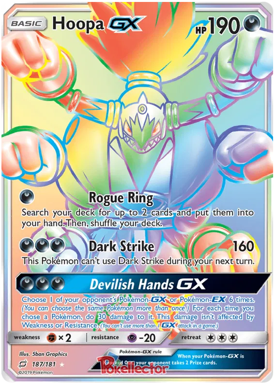 Hoopa GX 187/181 Team Up | Lightly Played |