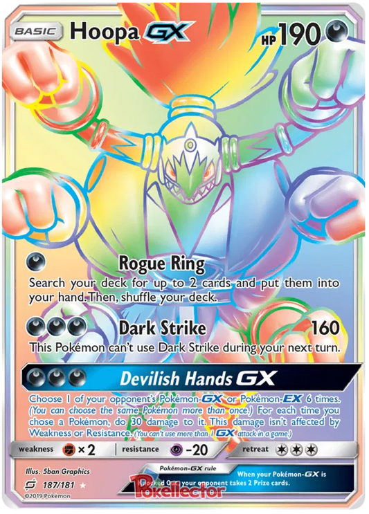 Hoopa GX 187/181 Team Up | Lightly Played |