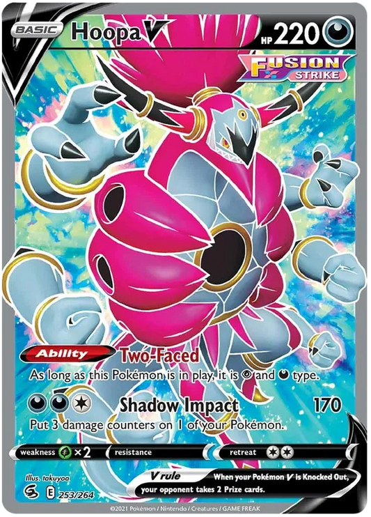 Hoopa V 253/264 Sword & Shield Fusion Strike