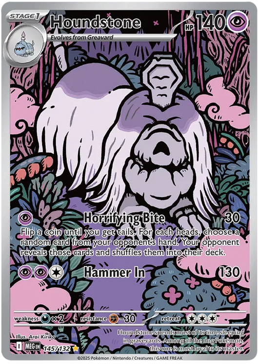 Houndstone  145/132 Mega Evolution