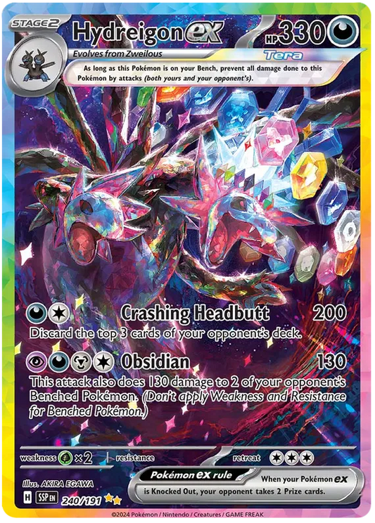 Hydreigon ex 240/191 Surging Sparks