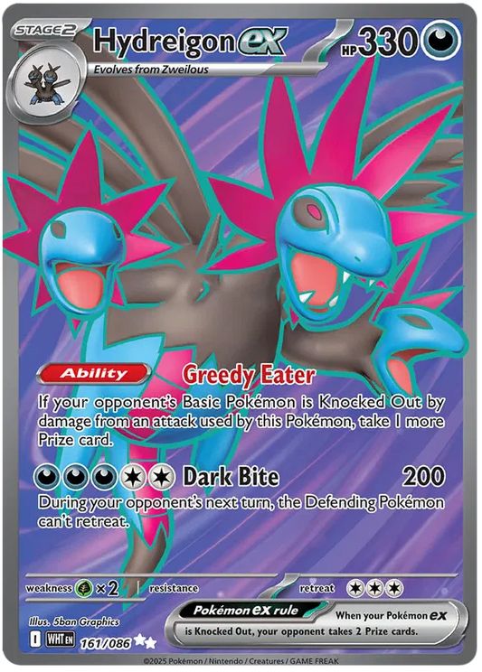 Hydreigon ex 161/086 White Flare