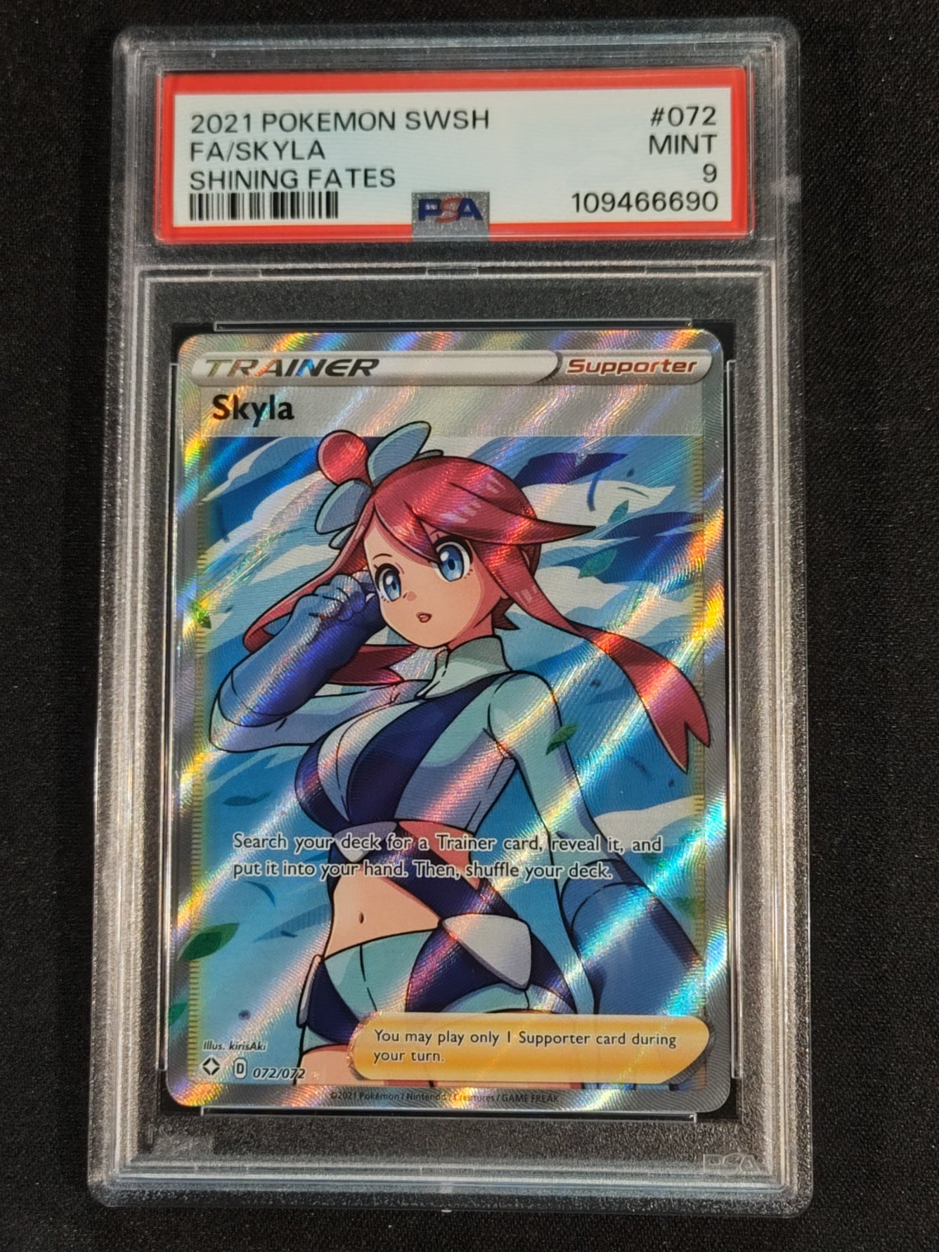 Skyla 072/072 Shining Fates PSA 9