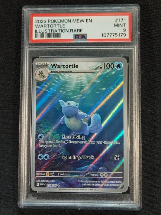 Wartortle 171/165 Scarlet & Violet 151 PSA 9