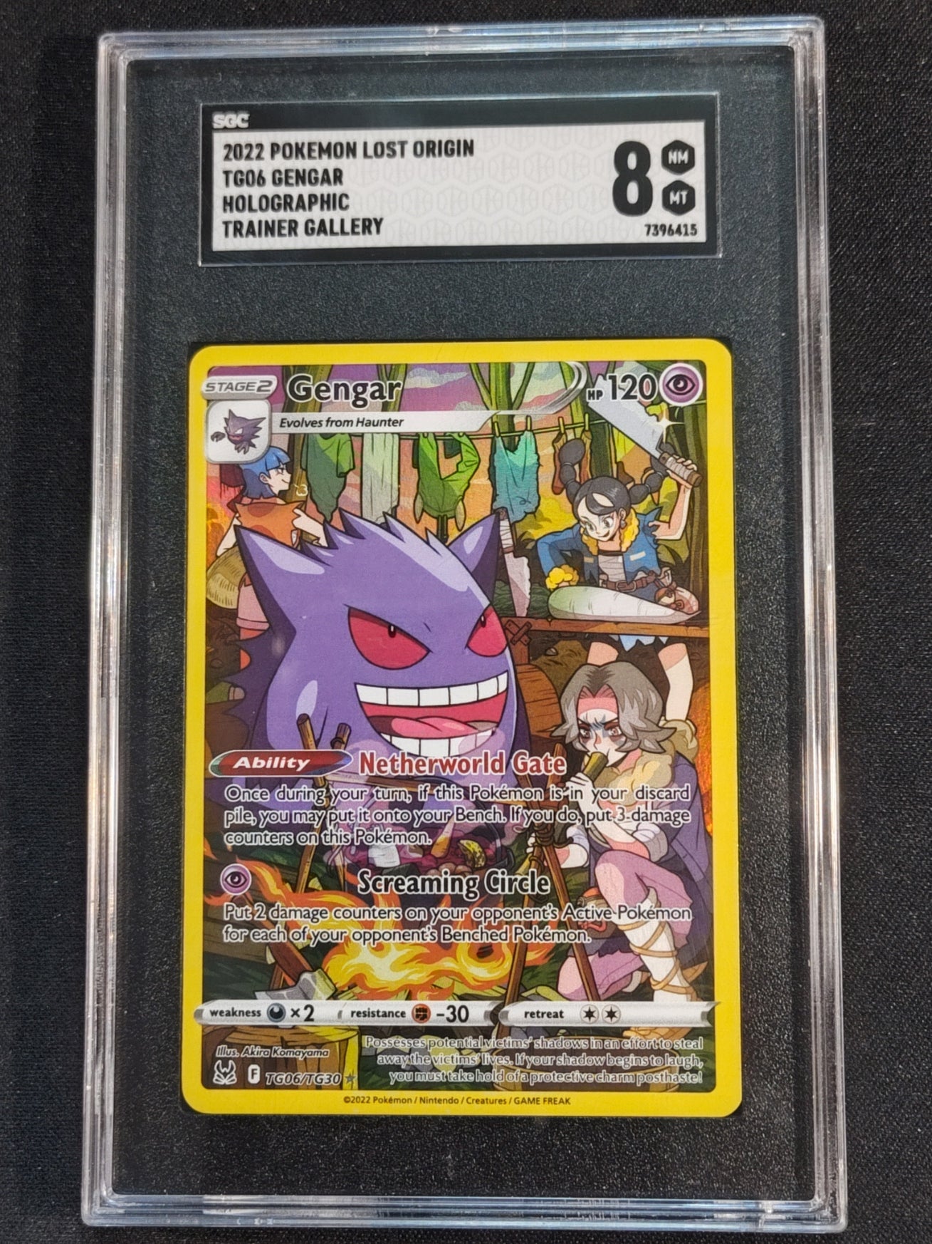 Gengar TG06/TG30 Lost Origin Trainer Gallery SGC 8