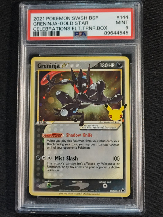 Greninja SWSH144 Sword & Shield Promo PSA 9