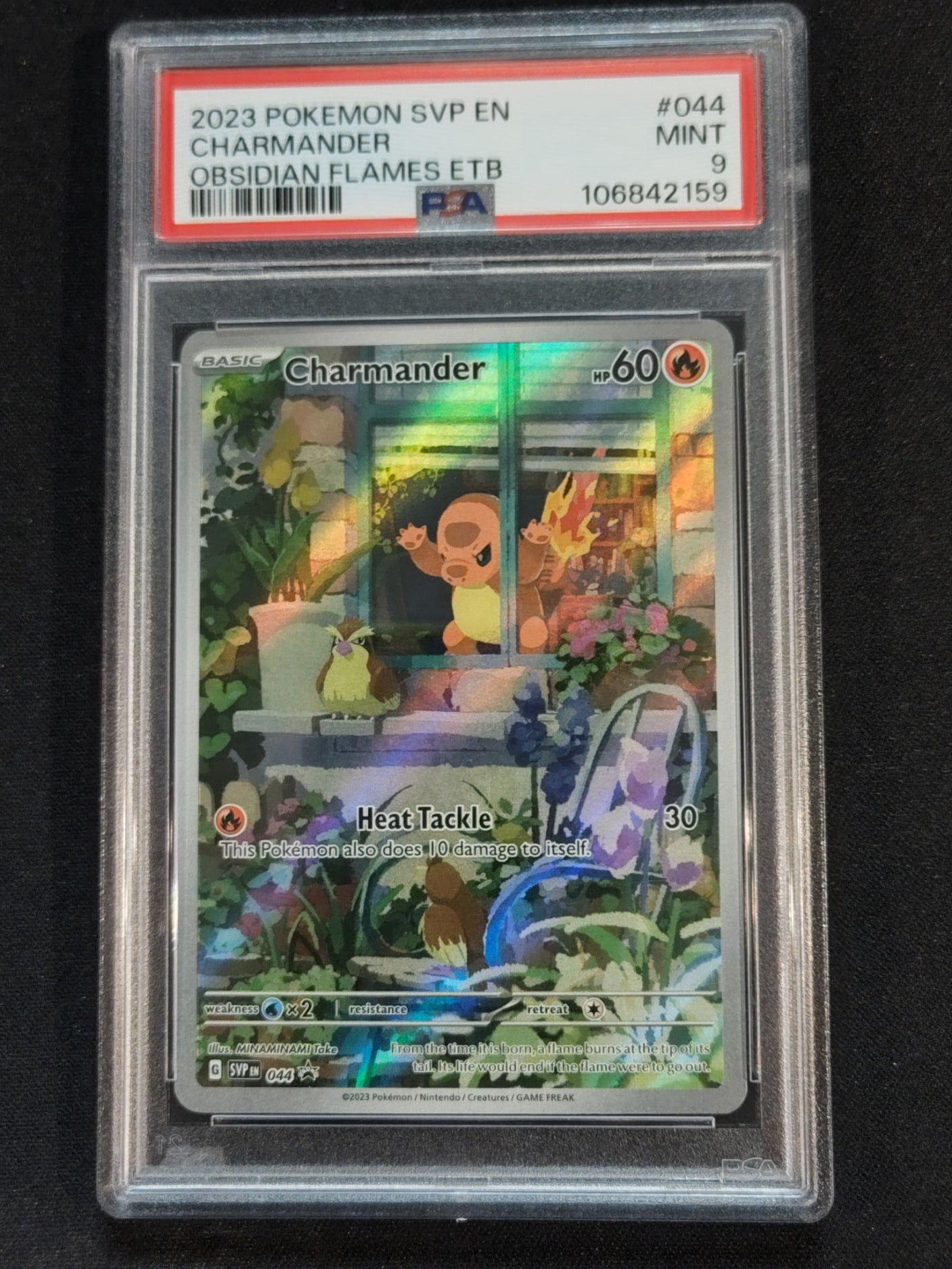 Charmander 044 Scarlet & Violet Promo PSA 9