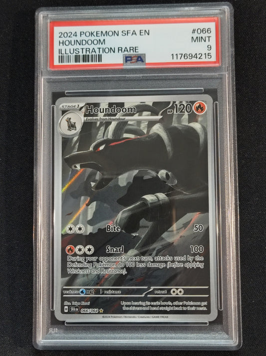 Houndoom 66/64 Shrouded Fable PSA 9