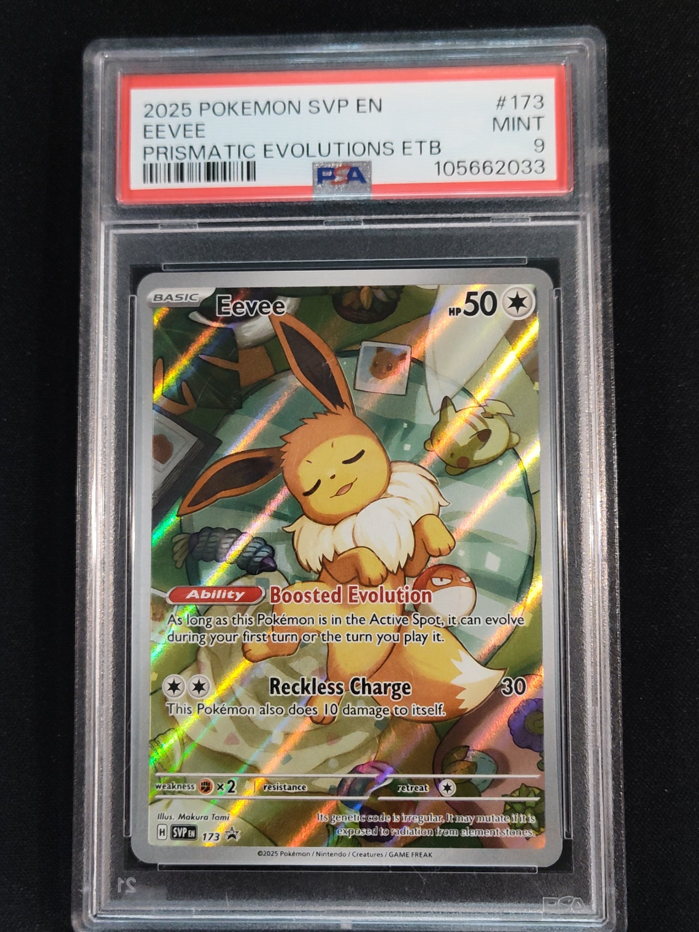 Eevee 173 Scarlet & Violet Promo PSA 9