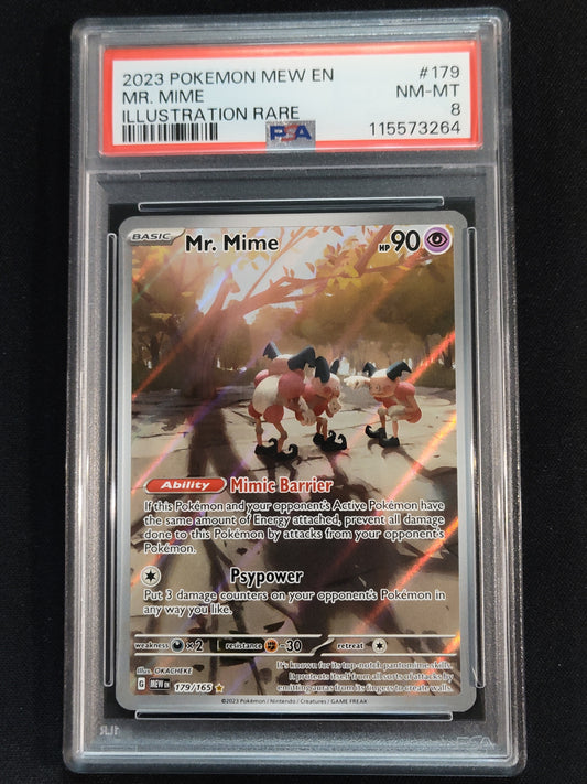 Mr.Mime 179/165 Scarlet & Violet 151 PSA 8
