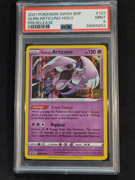 Galarian Articuno SWSH123 Sword & Shield Promo PSA 9