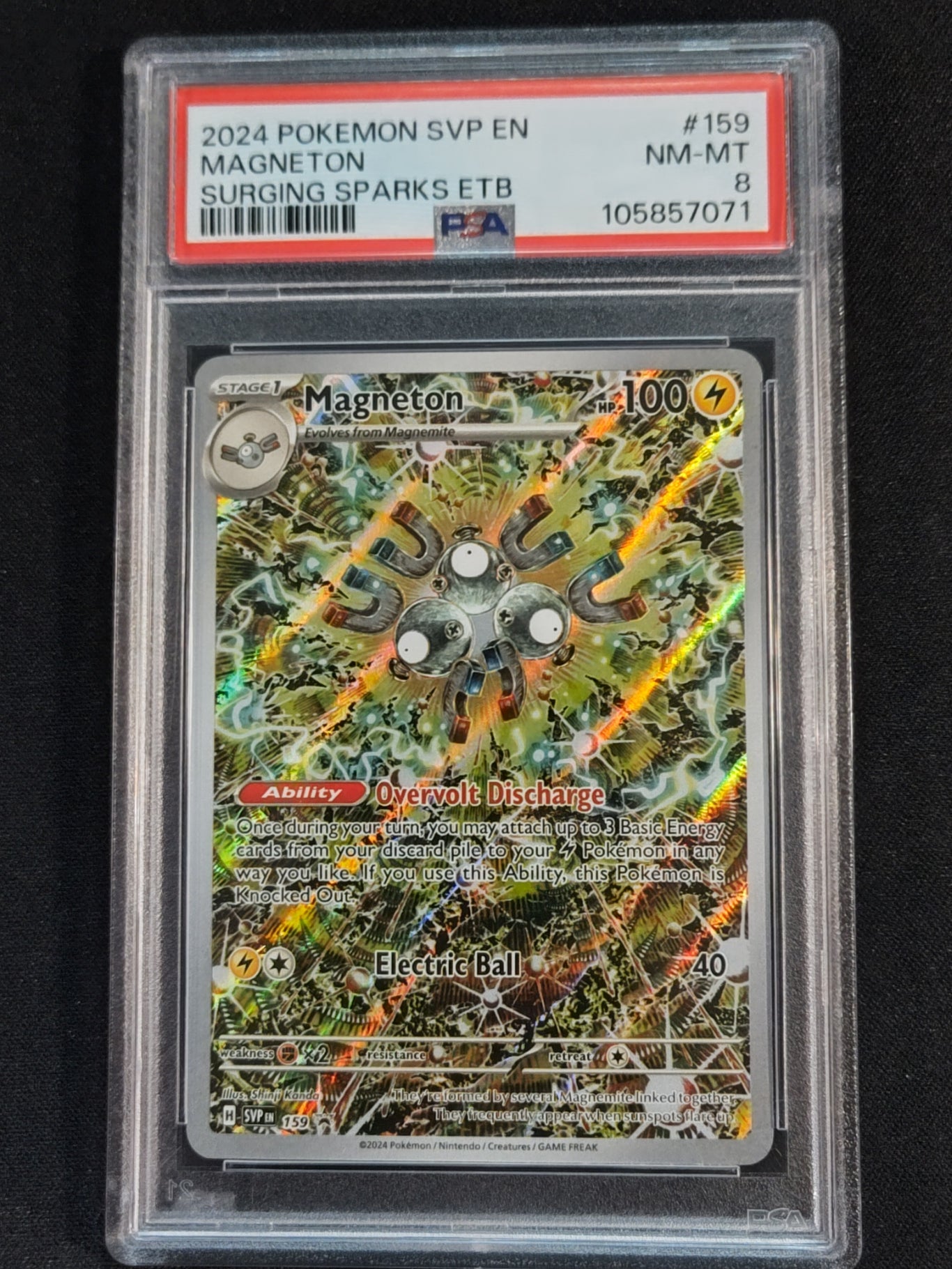 Magneton 159 Scarlet & Violet Promo PSA 8