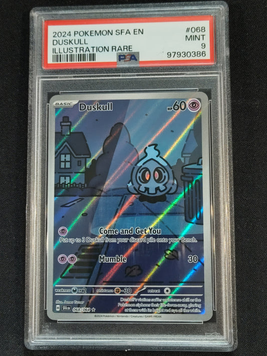 Duskull 68/64 Shrouded Fable PSA 9