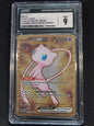 Mew ex 205/165 Scarlet & Violet 151 ( Metal Card ) Promo CGC 9