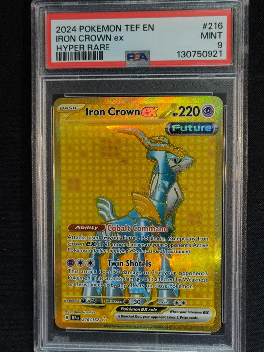 Iron Crown ex 216/162 Temporal Forces PSA 9