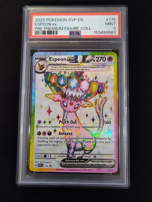 Espeon ex - 175 Scarlet & Violet Promo PSA 9