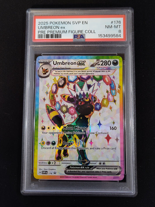 Umbreon ex - 176 Scarlet & Violet Promo PSA 8