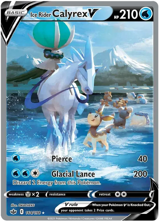Ice Rider Calyrex V 164/198 Chilling Reign