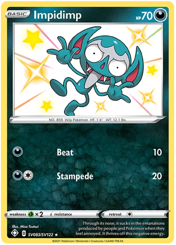 Impidimp SV083/SV122 Sword & Shield Shining Fates